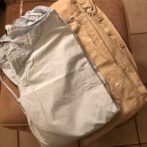 2 pairs of Abercrombie cargo pants = a bundle!